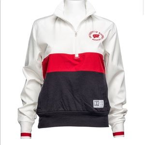 NWT Women’s Under Armour UW Badgers 1/4 Zip Jacket